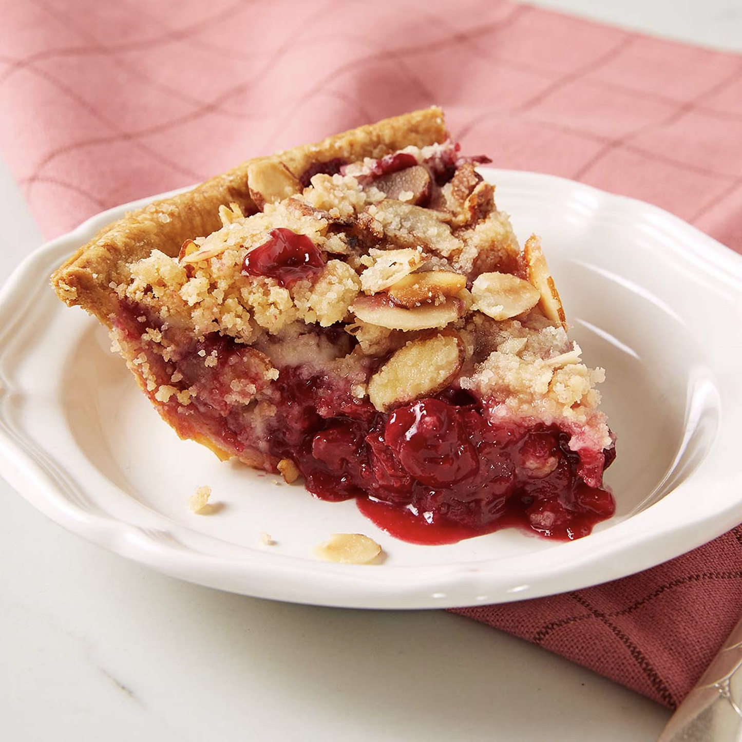 Cherry Crunch Pie